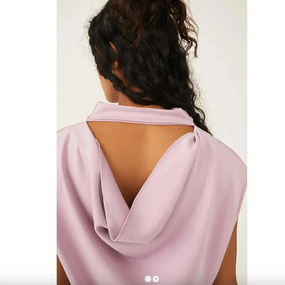 NWOT Free People Amelie Mini Dress (with Stretch!) in Purple, Size S - Picture 3 of 9
